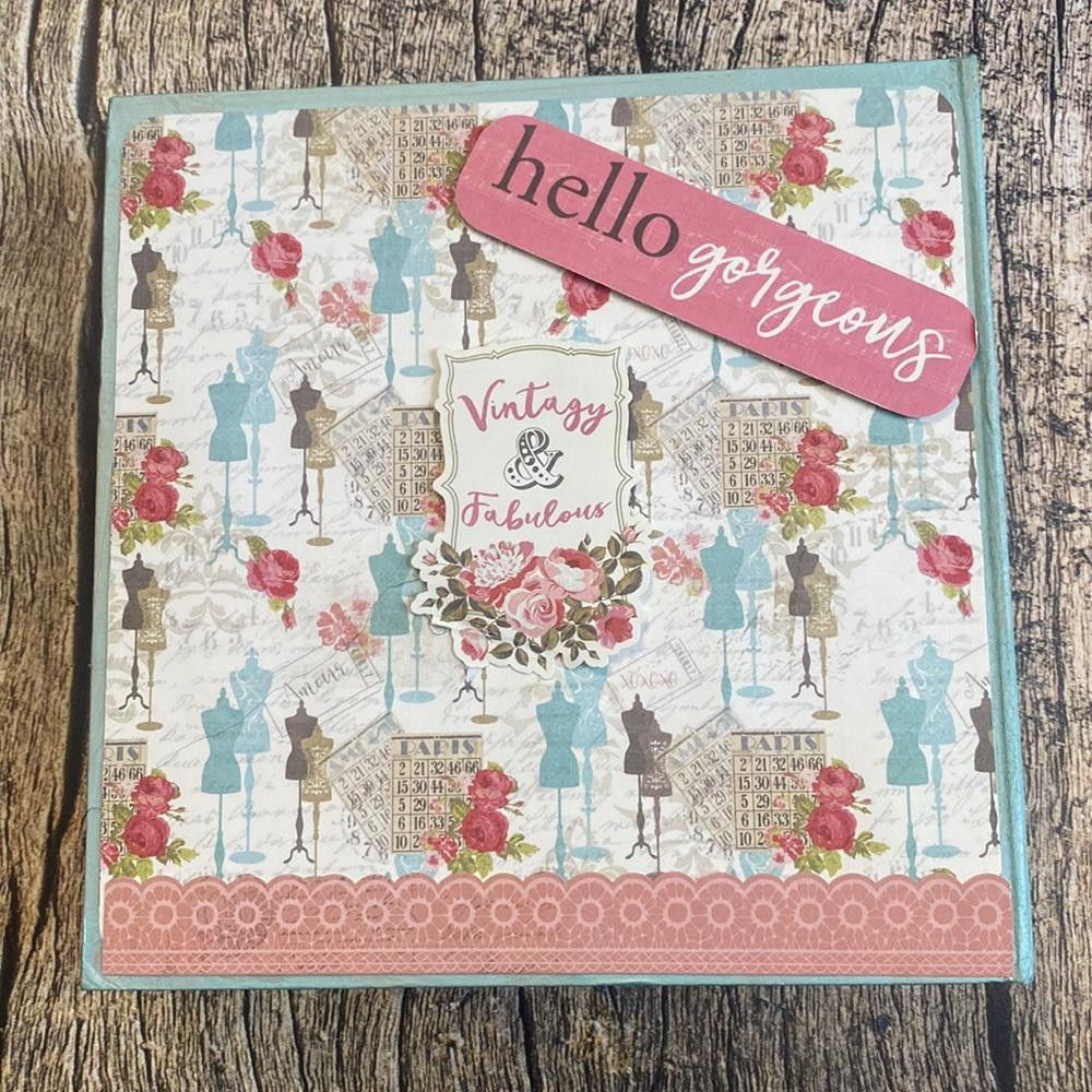 Paris Theme Scrapbook