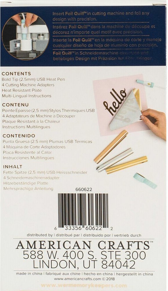 We R Memory Keepers Foil Quill - BOLD TIP PEN