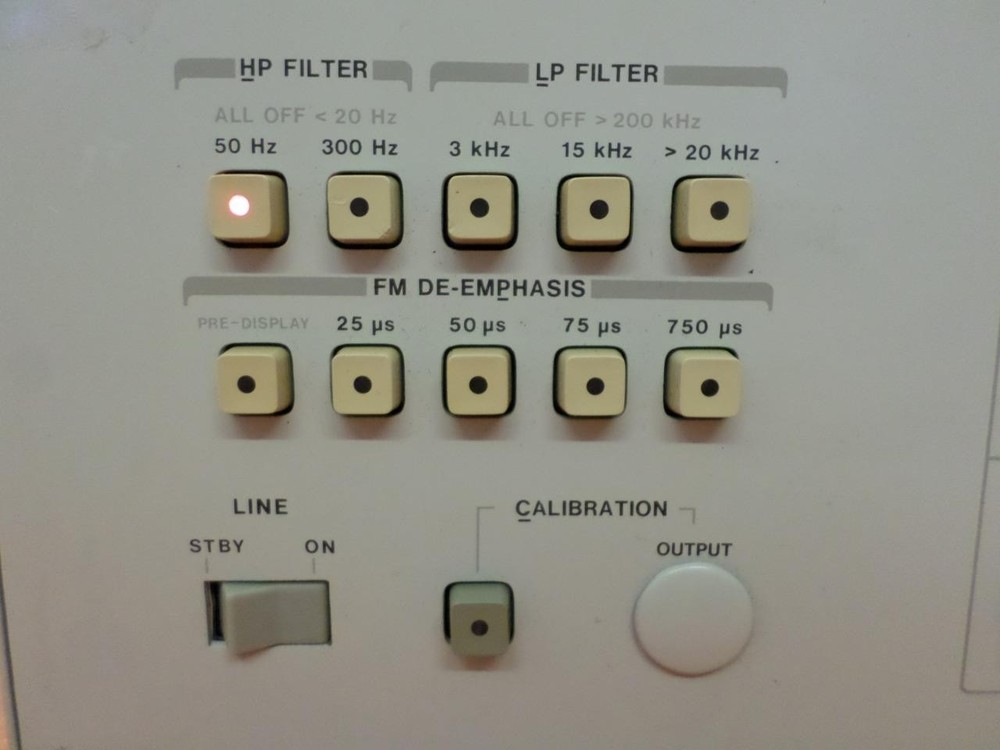 HP 8901A Modulation Analyzer