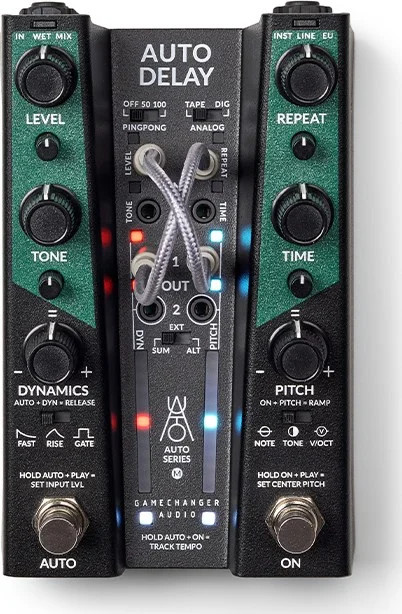 Gamechanger Audio AUTO DELAY Pitch and Dynamics Responsive Delay Pedal