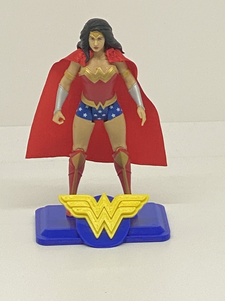 McFarlane Super Powers Figure Display Stands! Custom! Figures Not Included