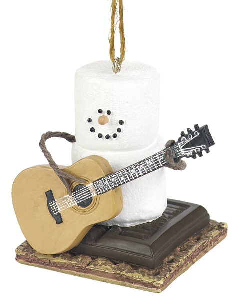 S'more with Guitar Ornament