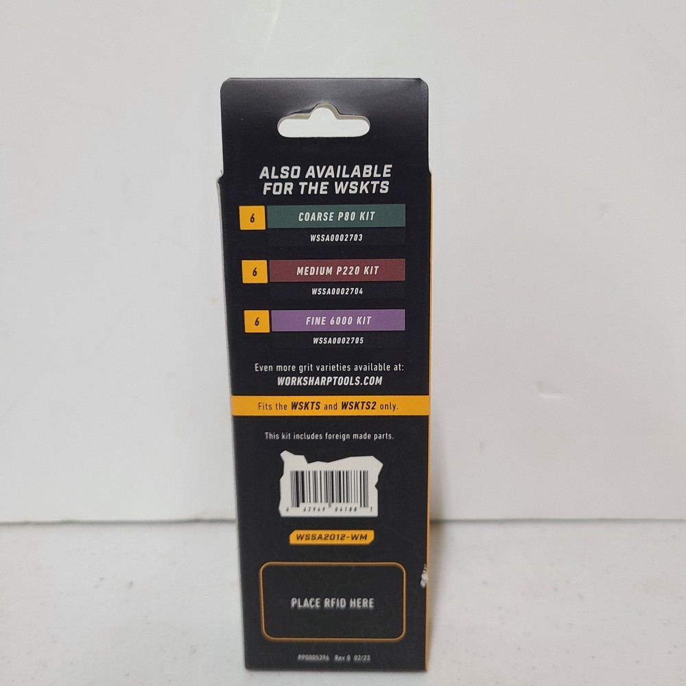 Work Sharp Replacement Belt Kit for MK2 WSKTS WSKTS2 Assorted 6 Pack New Sealed