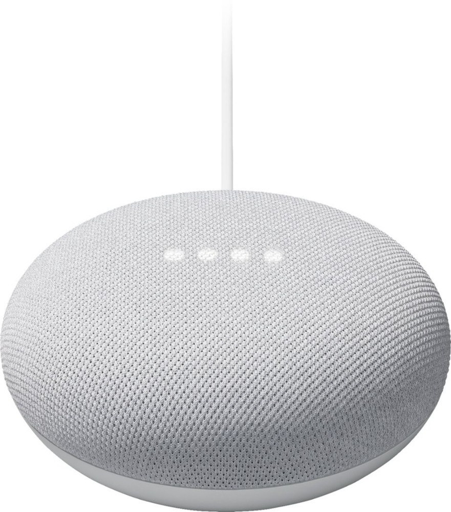 Google Nest Mini 2nd Generation Smart Speaker with Google Assistant - Chalk