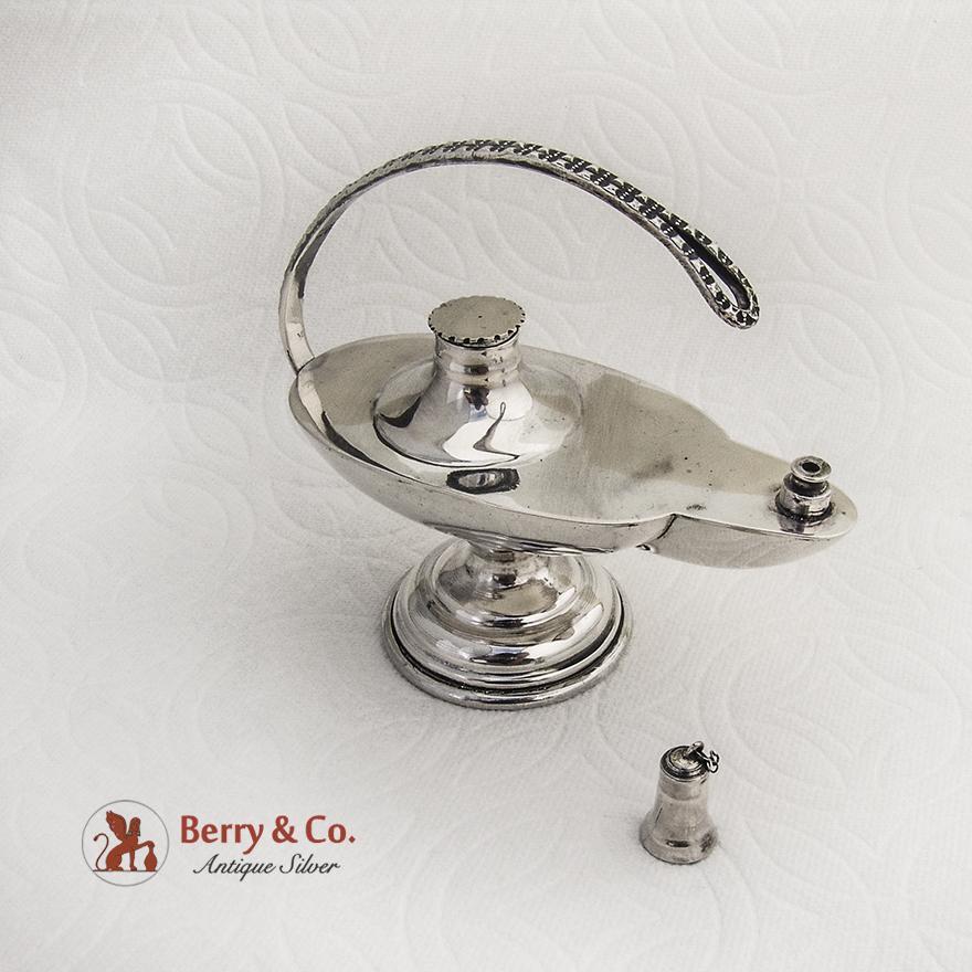 Cigar Lamp 900 Silver
