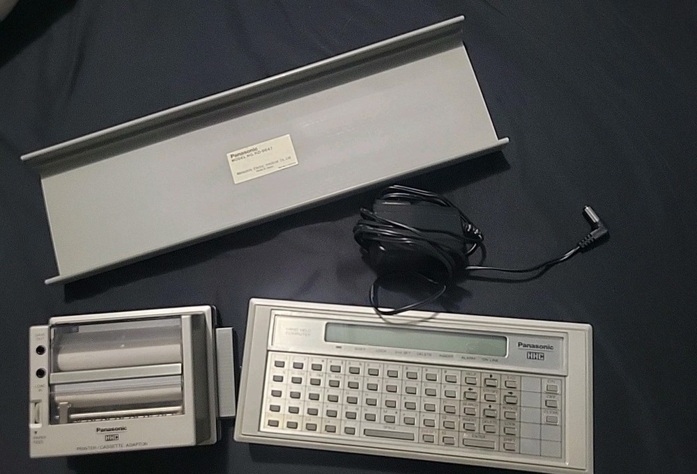 Panasonic HHC RL-H1400 Handheld Computer With Modules Printer Tested Working