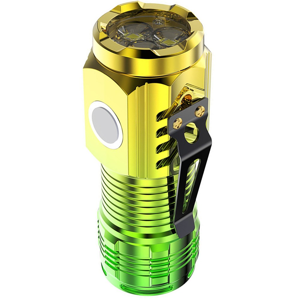 Portable Bright Flashlight 3* 3030LED Lamp Beads Super Bright Flashlight