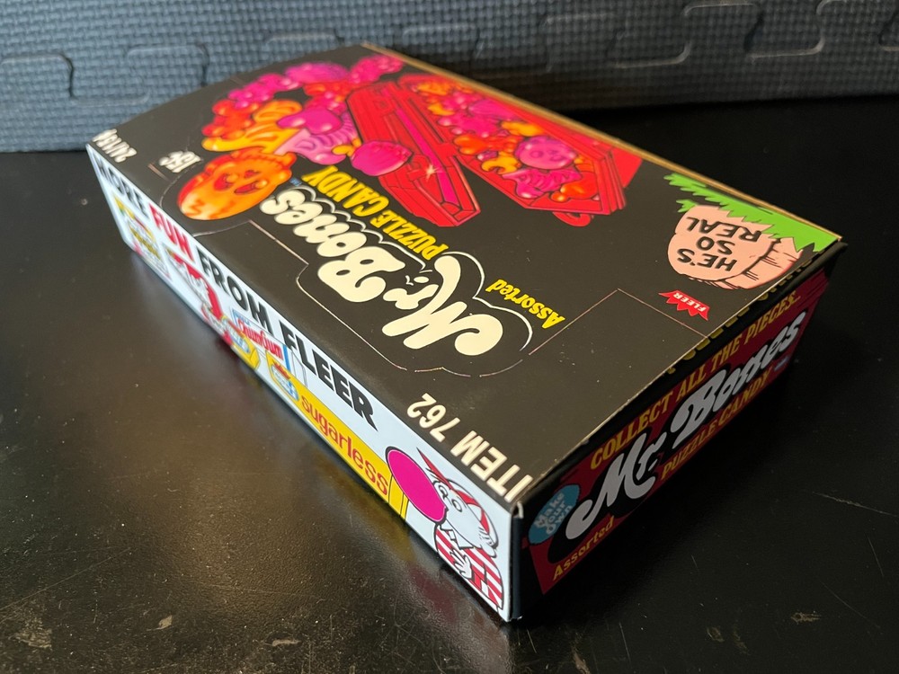 Mr Bones - Empty custom design display box