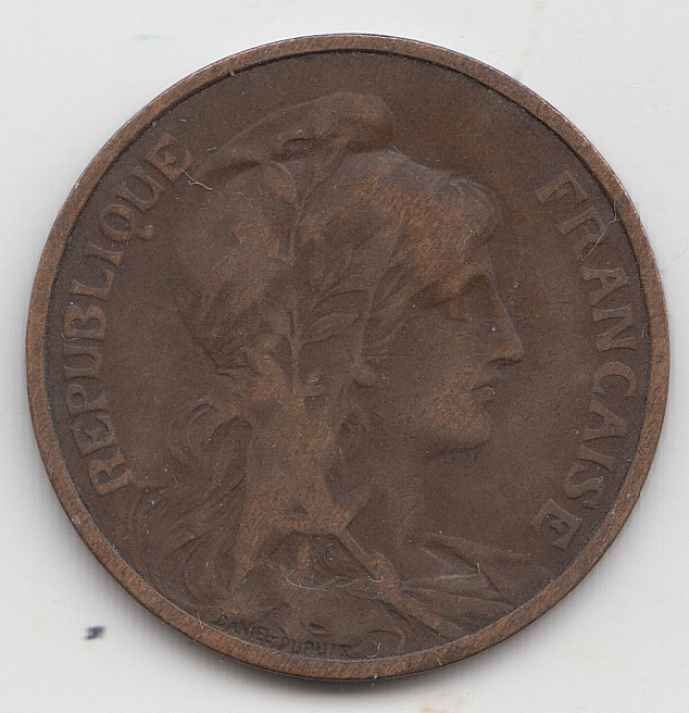 France 5 Centimes 1905