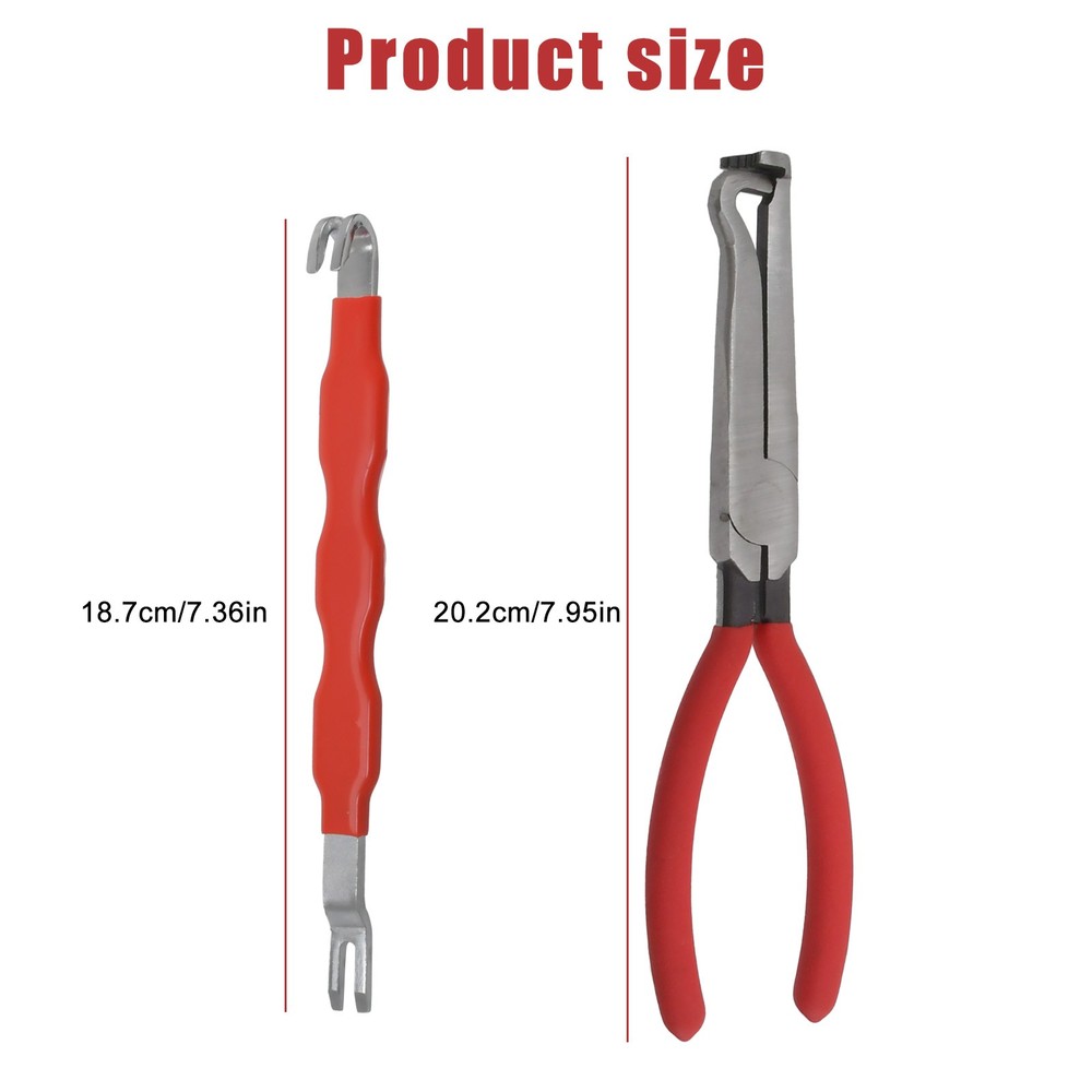 2Pcs Electrical Disconnect Pliers & Electrical Connector Separator Terminal Plug