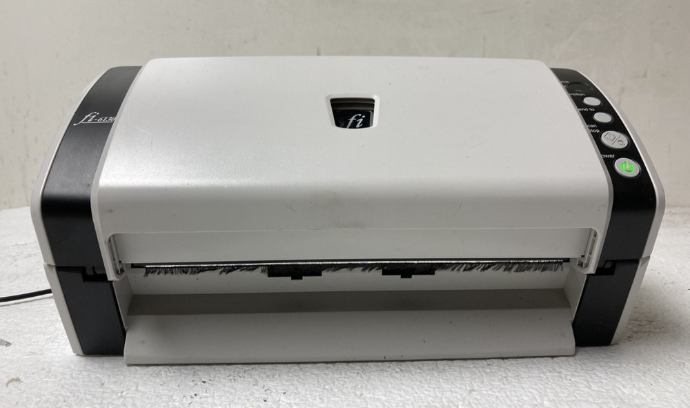 Fujitsu fi-6130 Color Duplex Document Image Scanner w/ Power Supply& USB