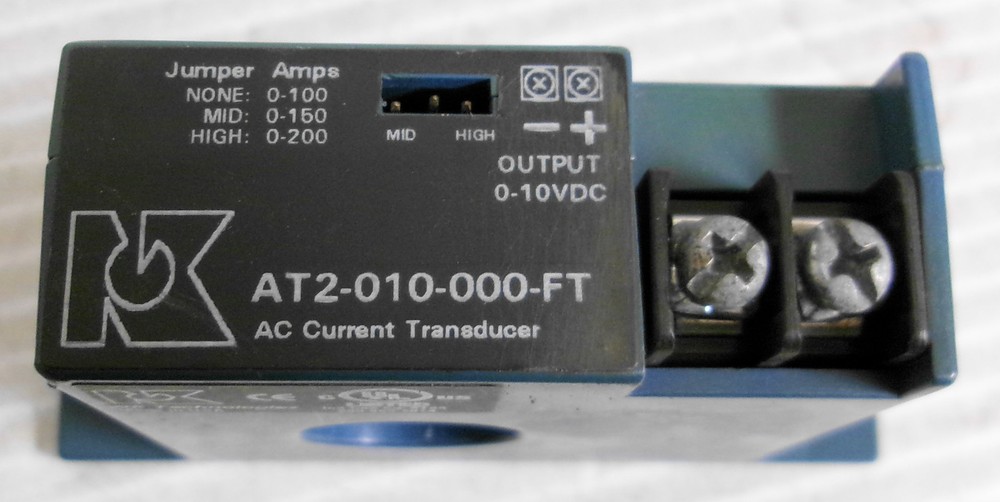 NK Technologies AT2-010-000-FT AC Current Transducer Output 0-10VDC