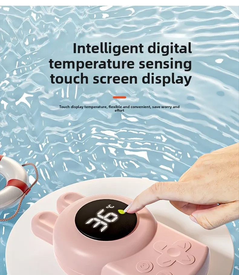 Baby Bath Temperature Meter Floating Digital Baby Bath Temperature Meter Display