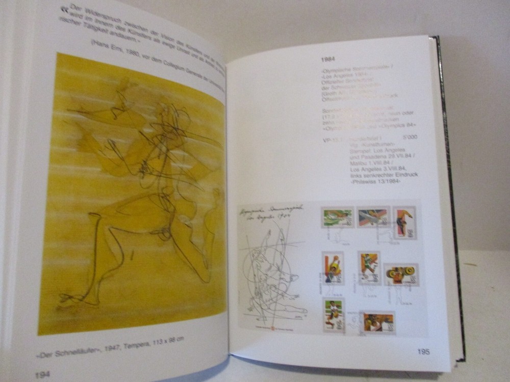 Kunst im Kleinen by Ghidelli & Erni German Stamp & Coin Book 1995 Hardcover