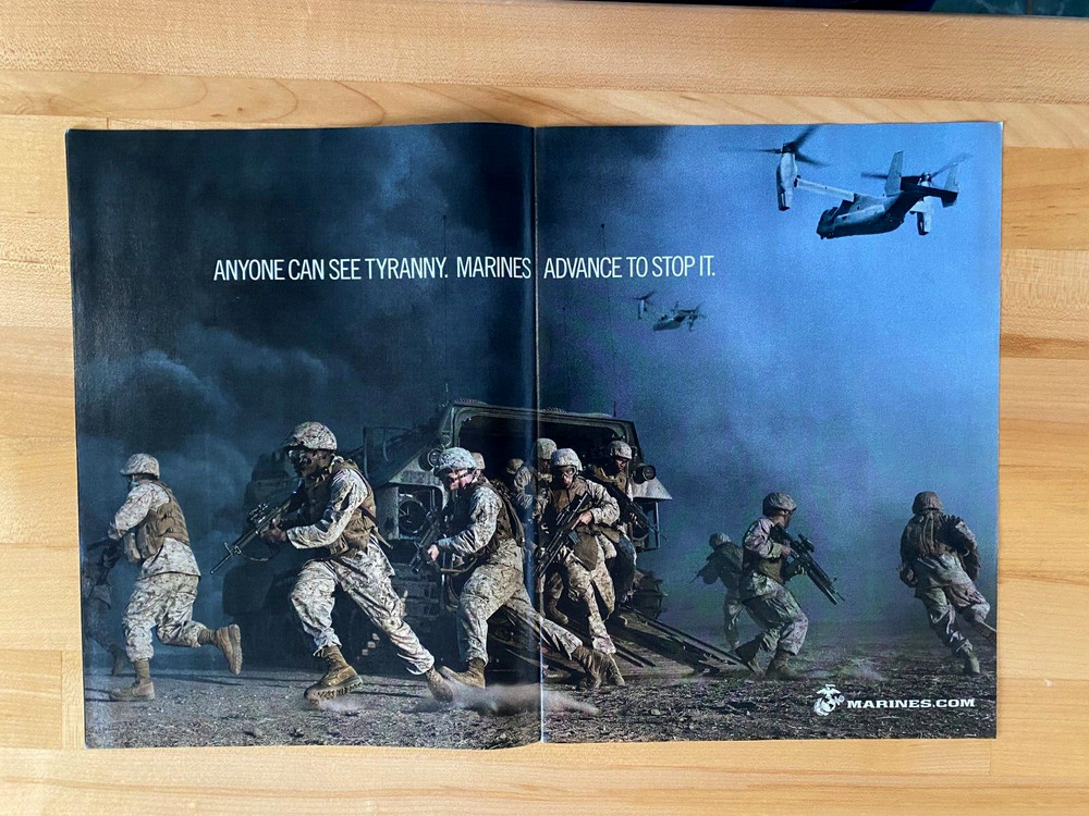 2012 Print 4 Page Ad Marines