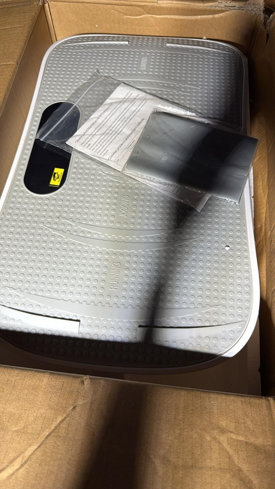 Viswild Full Body Vibration Platform Exercise Machine Gray No Remote Control