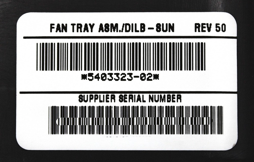 Sun Microsystems 540-3323 A1000/D1000 Fan Tray
