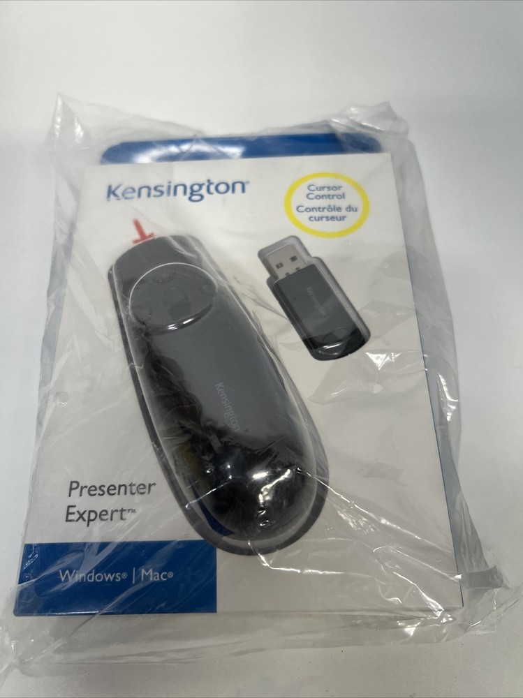 Kensington K72425AMA Presenter Expert Presentation Pointer Red Laser Window/Mac