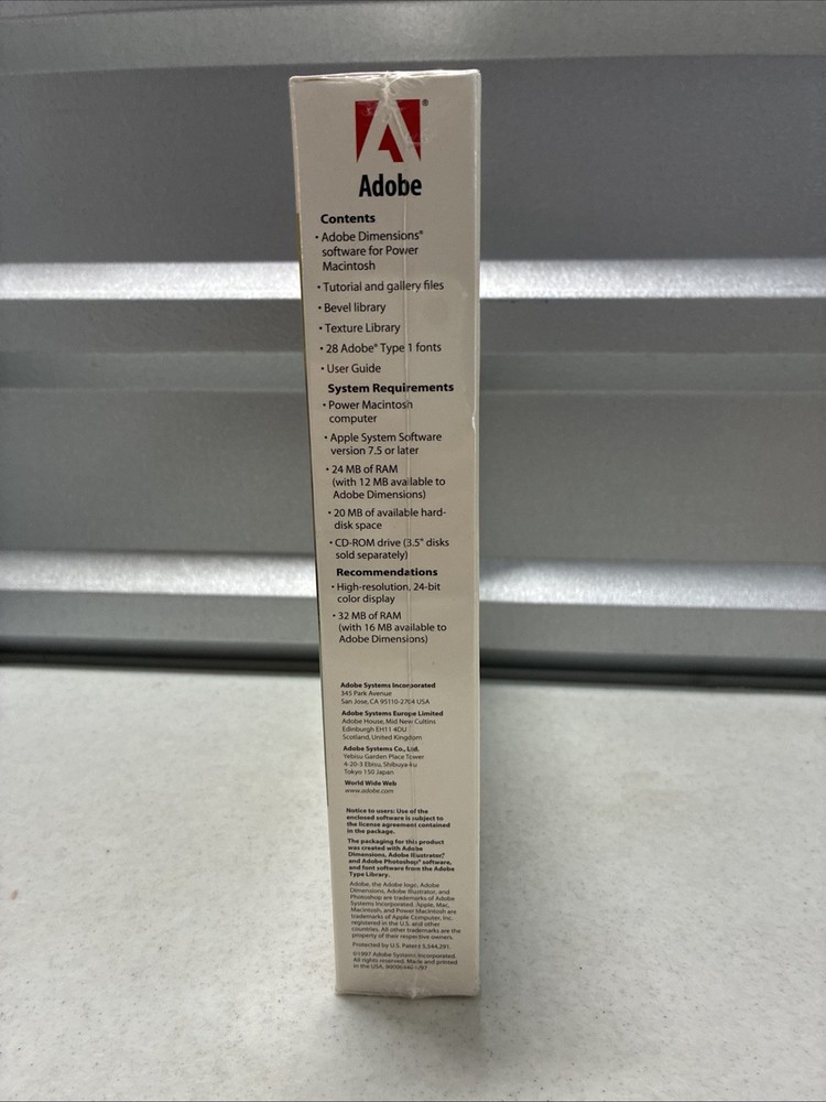 Adobe Dimensions 3.0 Education Version Academic ID Required Mac *NEW/ Sealed
