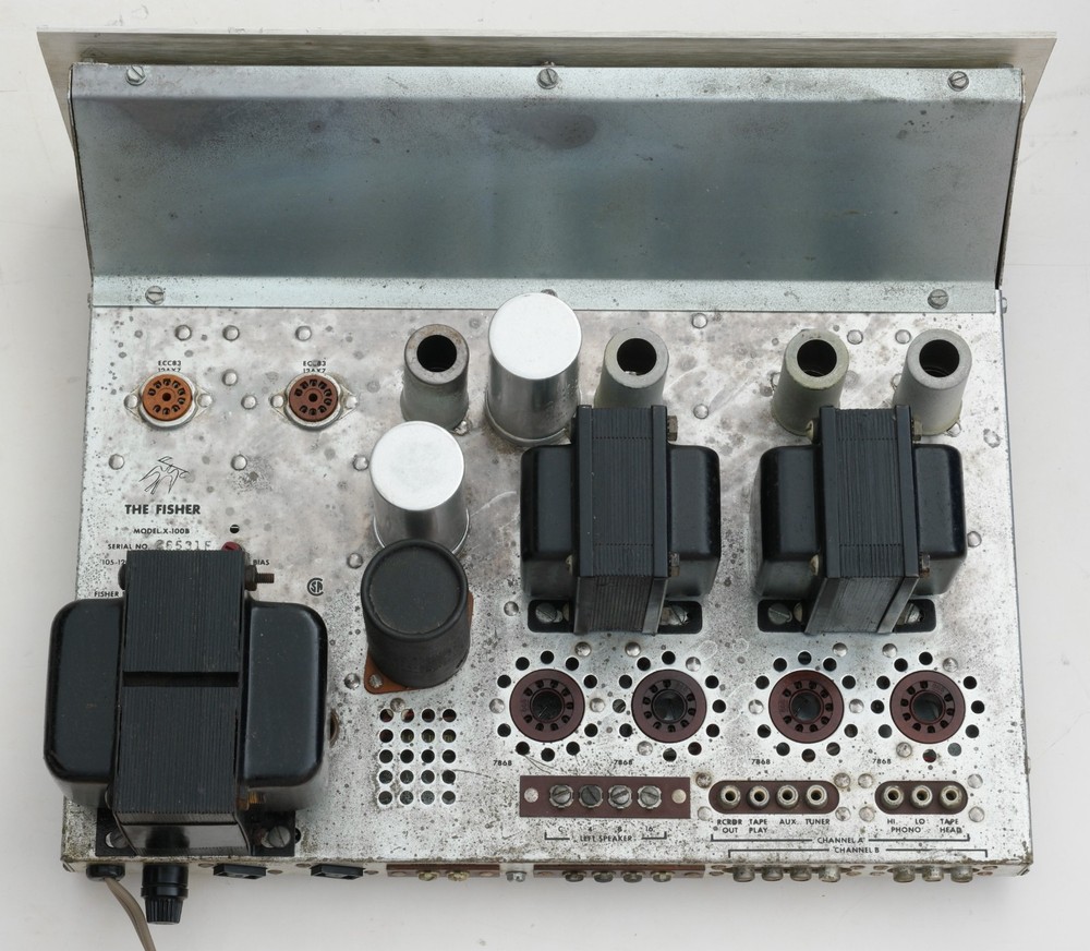 Fisher X-100-B Stereo Master Control Amplifier ( B )