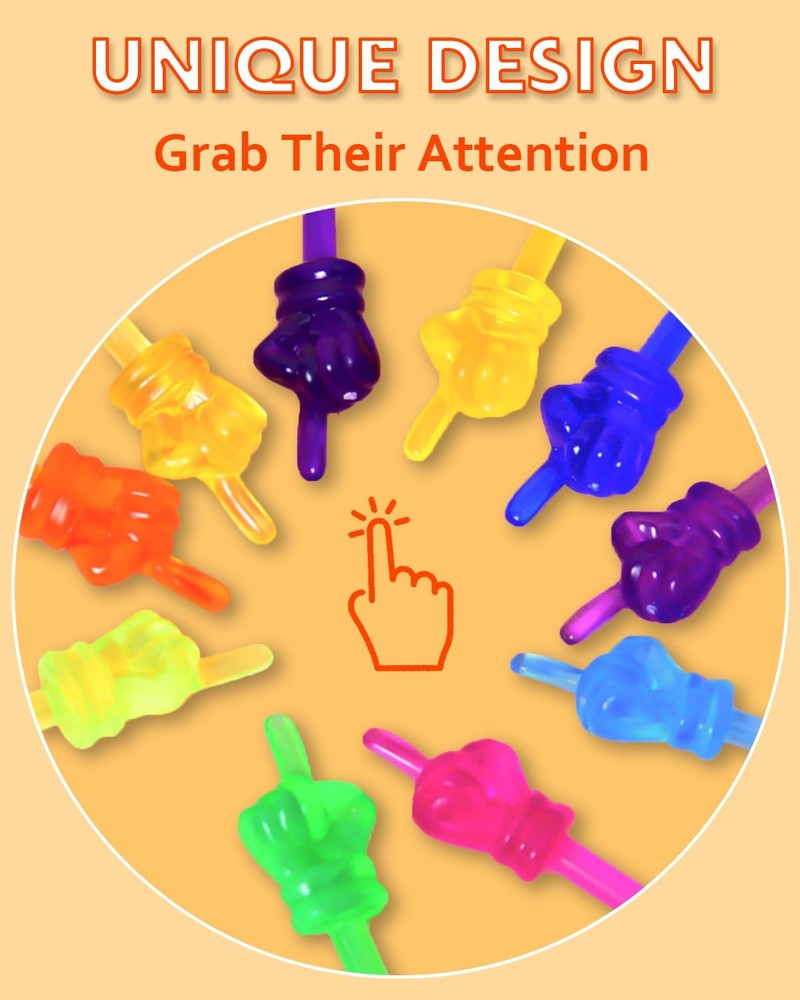 10 Pcs Finger Pointer Hand Pointing Stick for Teachers Classroom Reading