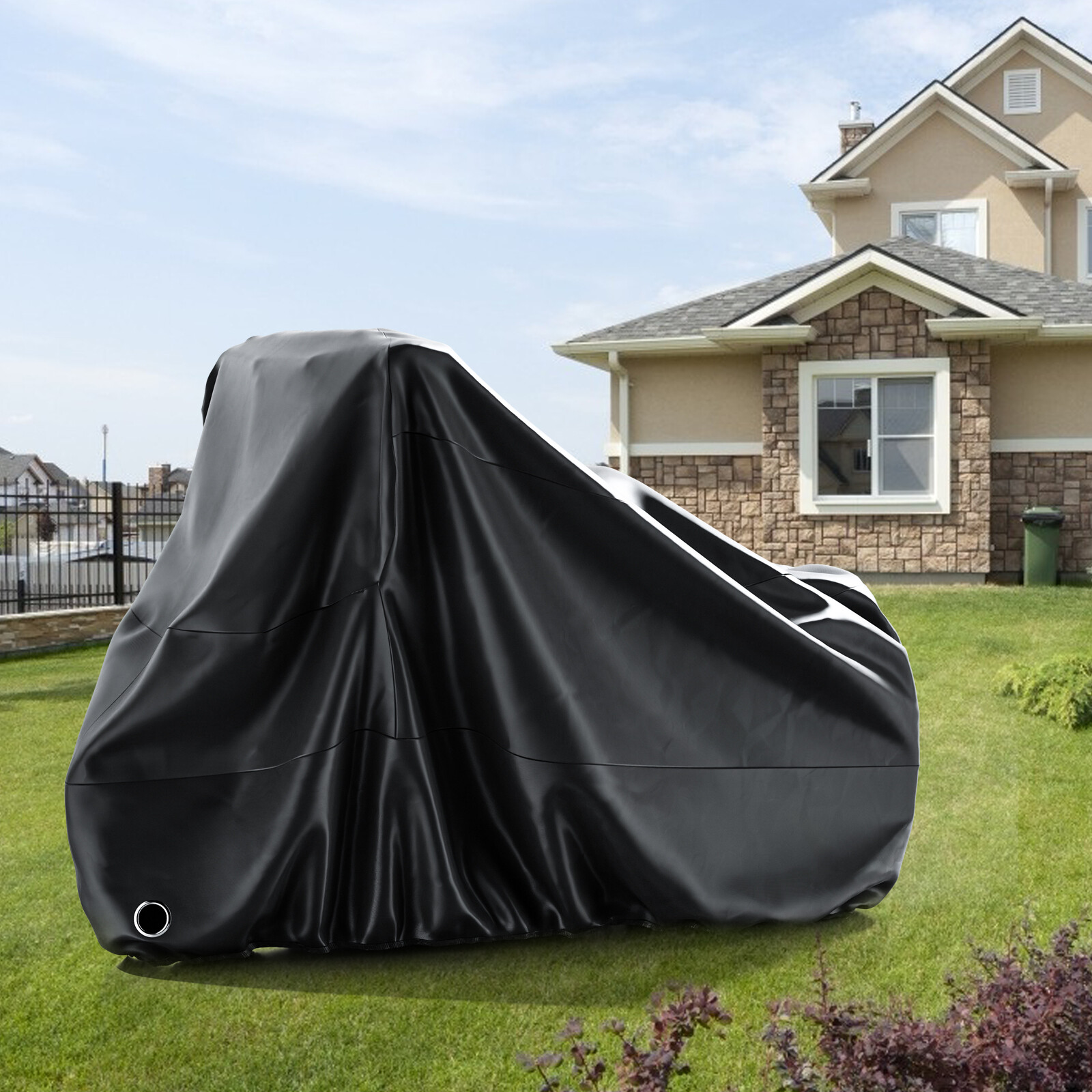 MOONCOOL Adult Tricycle Cover Trike Bike Cover Outdoor Storage Waterproof Dust