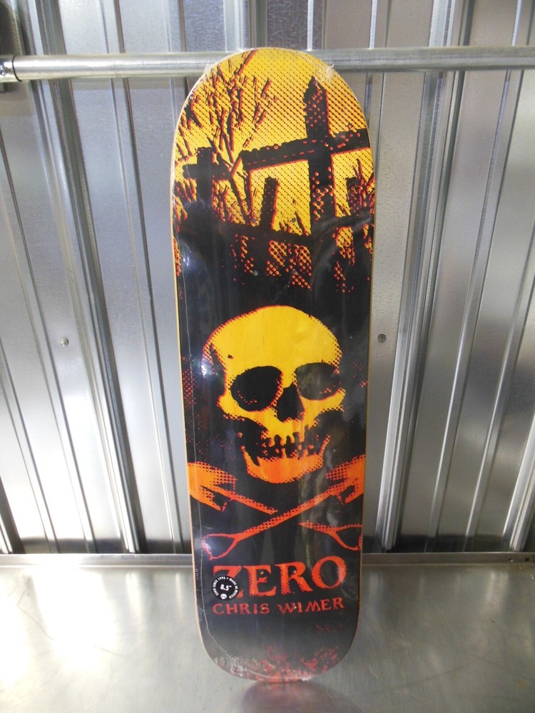 Zero Chris Wimer Shallow Grave Skateboard Deck NEW