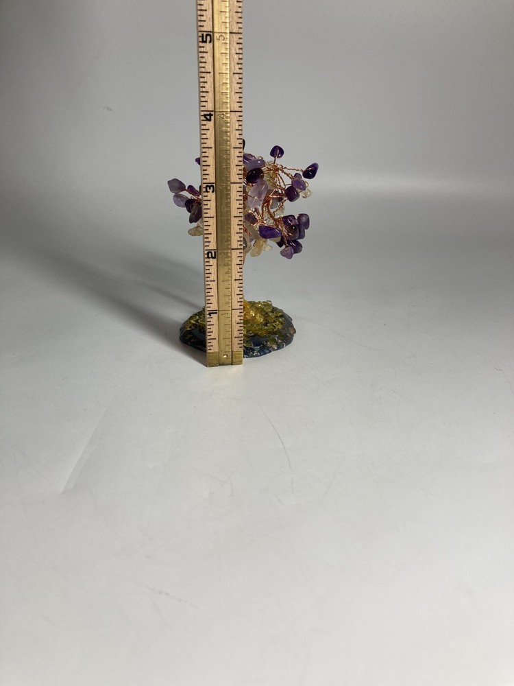 Amethyst Bonsai Tree Copper Trunk Gorgeous