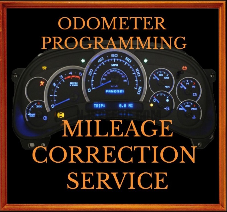 INSTRUMENT CLUSTER MILEAGE CORRECTION, ODOMETER PROGRAMMING, FOR HONDA VEHICLES