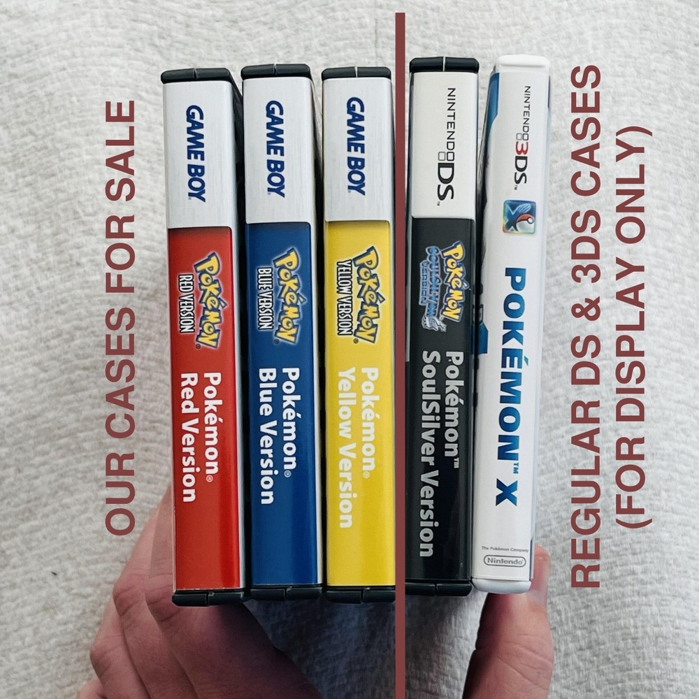 Pokemon Ruby Version Case Only Game Boy Box Pokémon Nintendo DS Case Sized