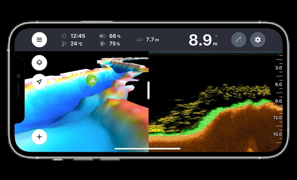Deeper CHIRP+ 3 / Castable Portable Fishfinder GPS