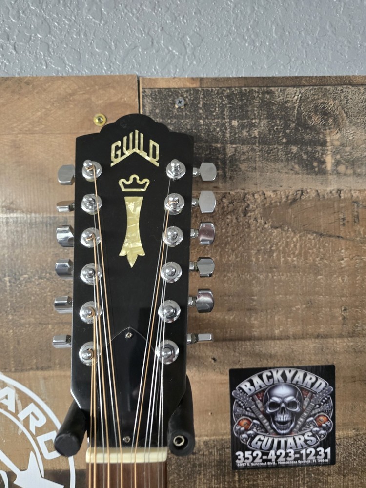 Guild D-212 1970s 12 String Acoustic Guitar - W/Ohsc.