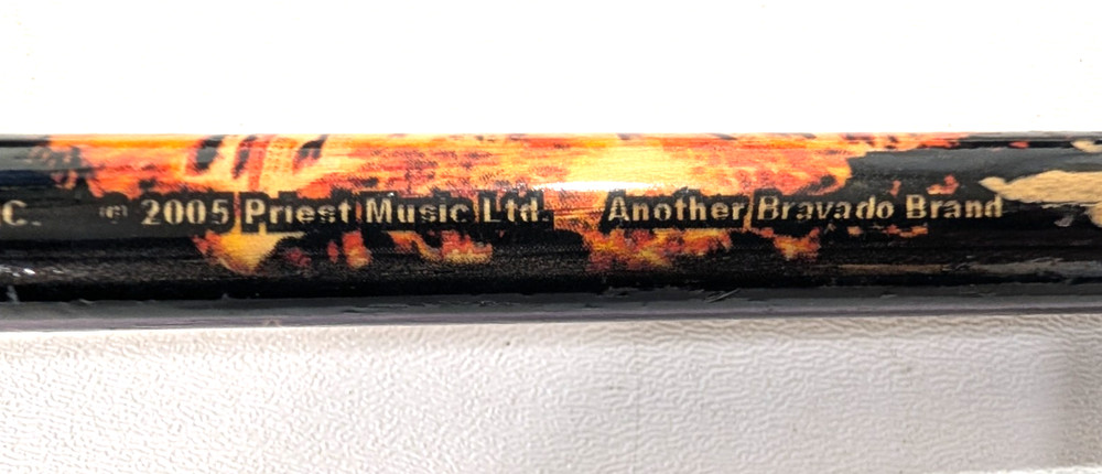 JUDAS PRIEST DRUM STICK DRUMSTICK SET 2005