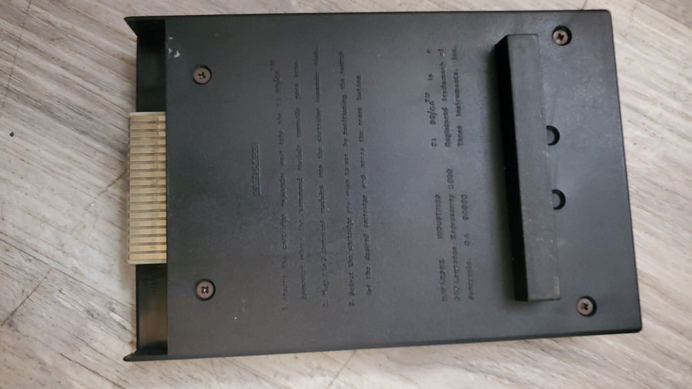 Vintage Texas Instruments TI-99/4A Home Computer/Gaming System - untested