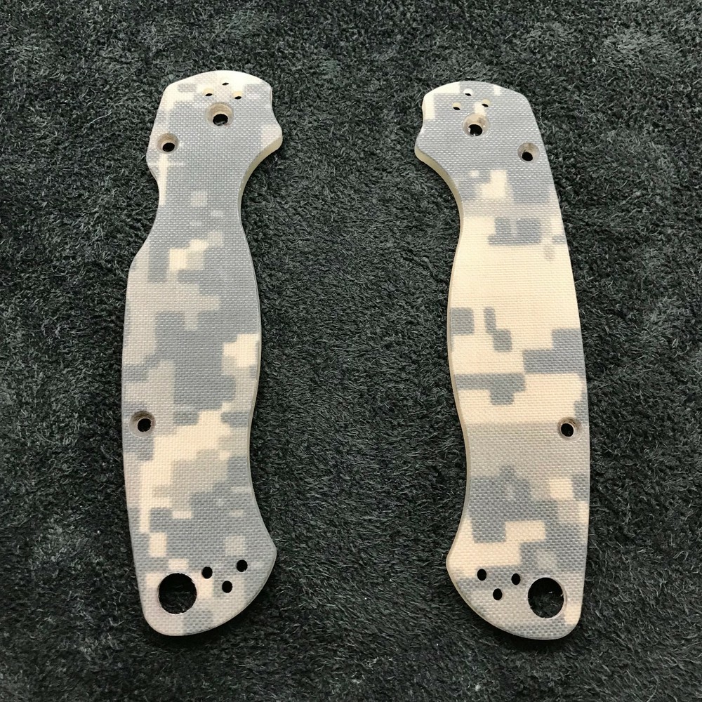 Spyderco Paramilitary 2 Scales ~ Authentic Digi G10 New C81GPCMO2