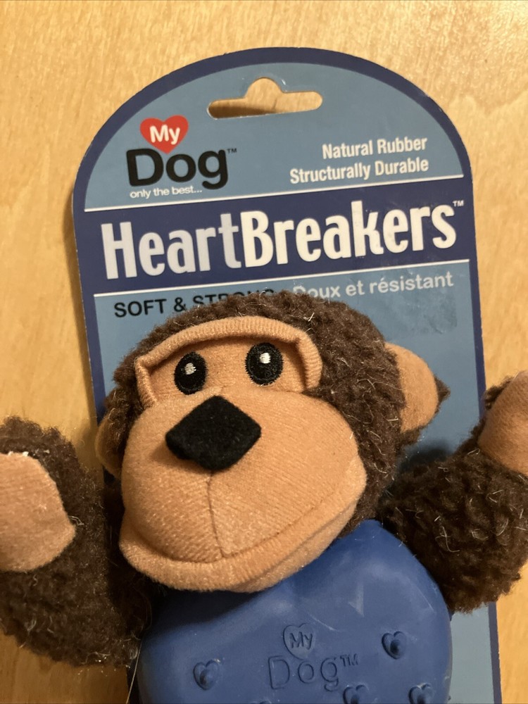 My Dog Heartbreakers Monkey Dog Toy
