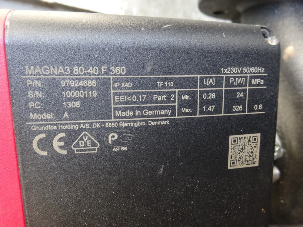 Grundfos MAGNA3 80-40F circulator