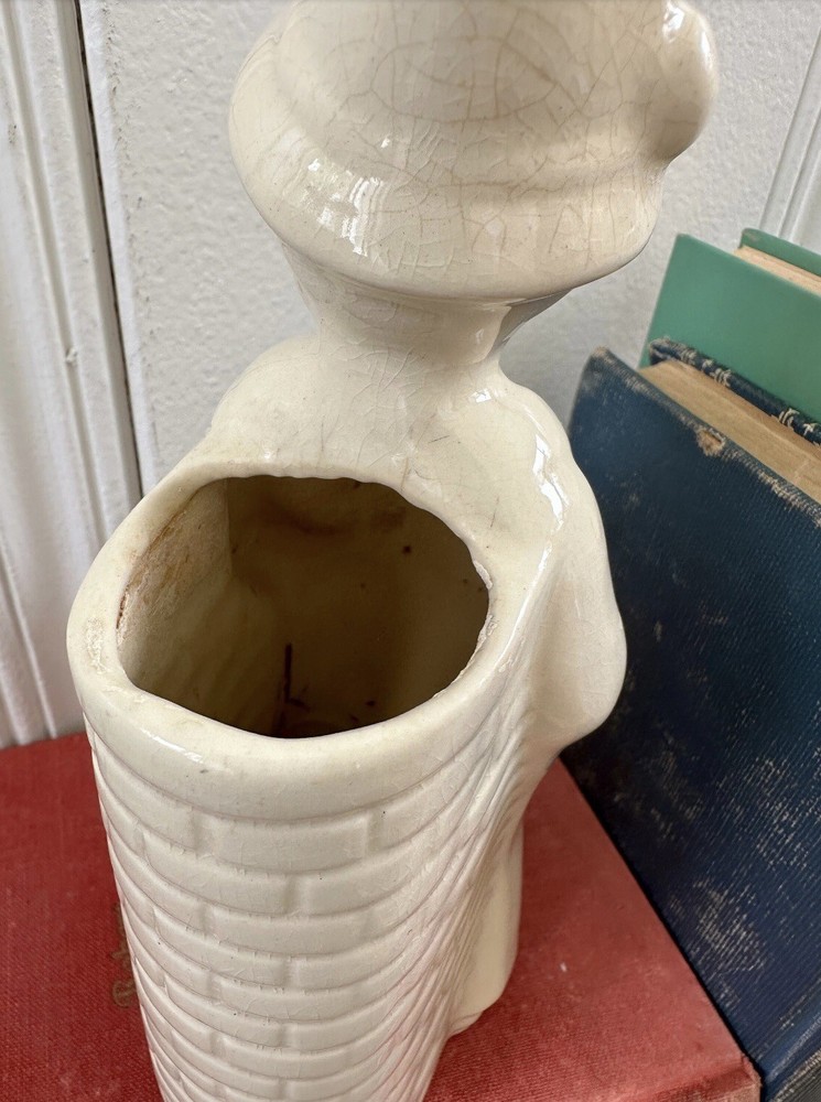 Vintage Ceramic Dutch Boy Planter