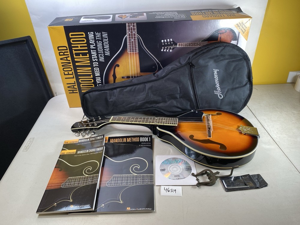 Hal Leaoard Harmony Mandolin 8 String & Method Book HL00125547 Instrument 46S19