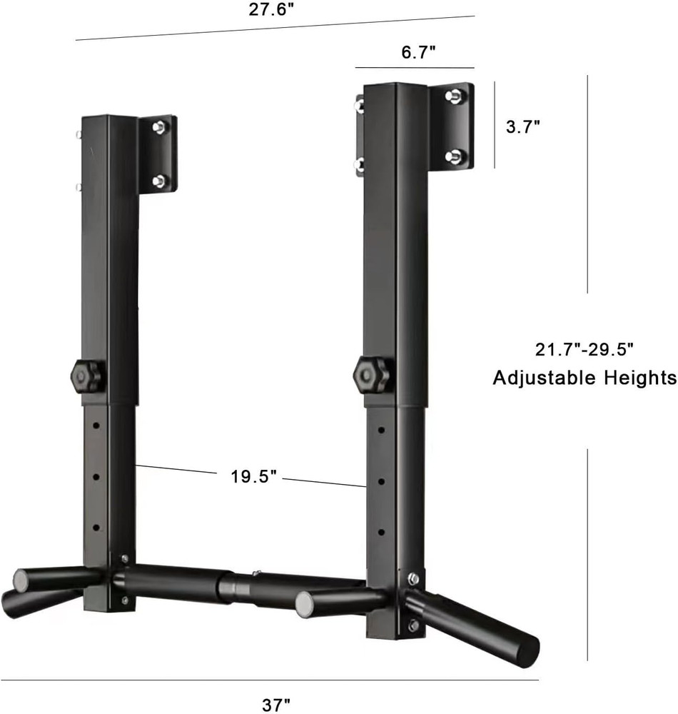 Wall Mount Pull up Bar, Joist Beam Rafter Mount Pull-Up Bar, Ceiling Mounted Chi