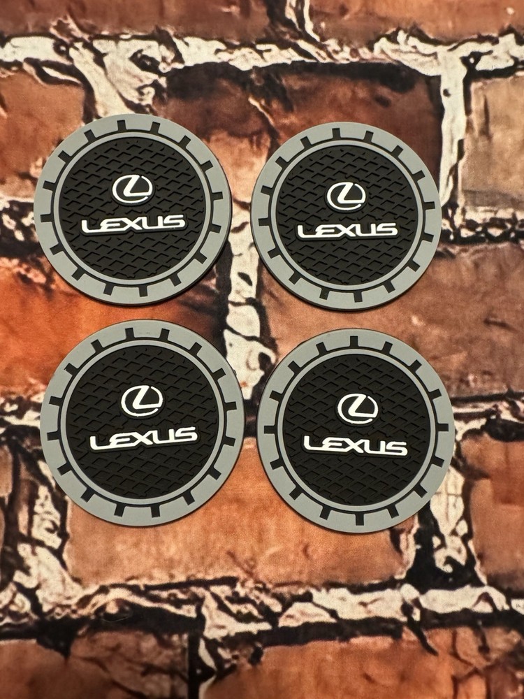 Lexus Silicon Car Cup Holder Coasters
