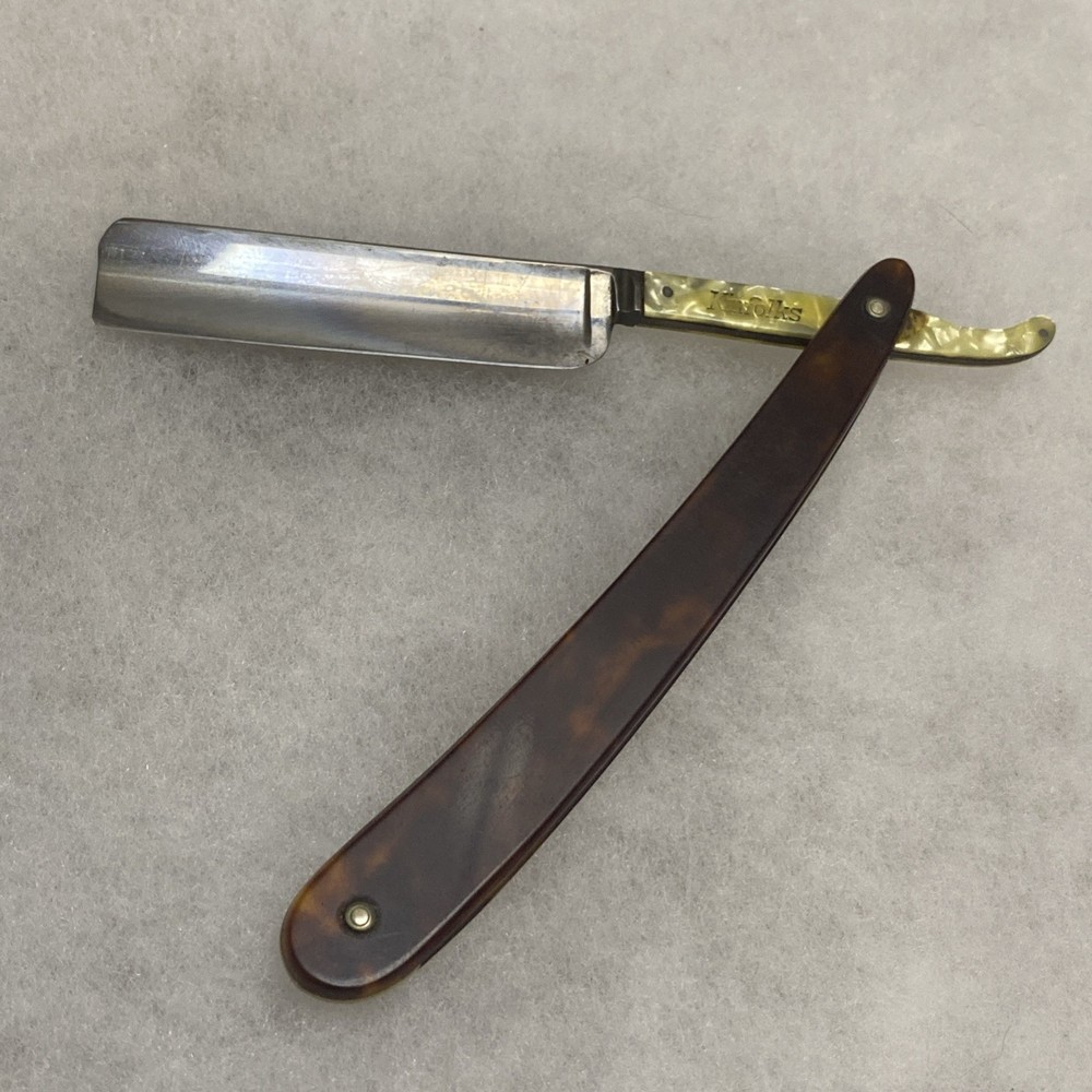 HTF Kinfolks Straight Razor Unique Handle