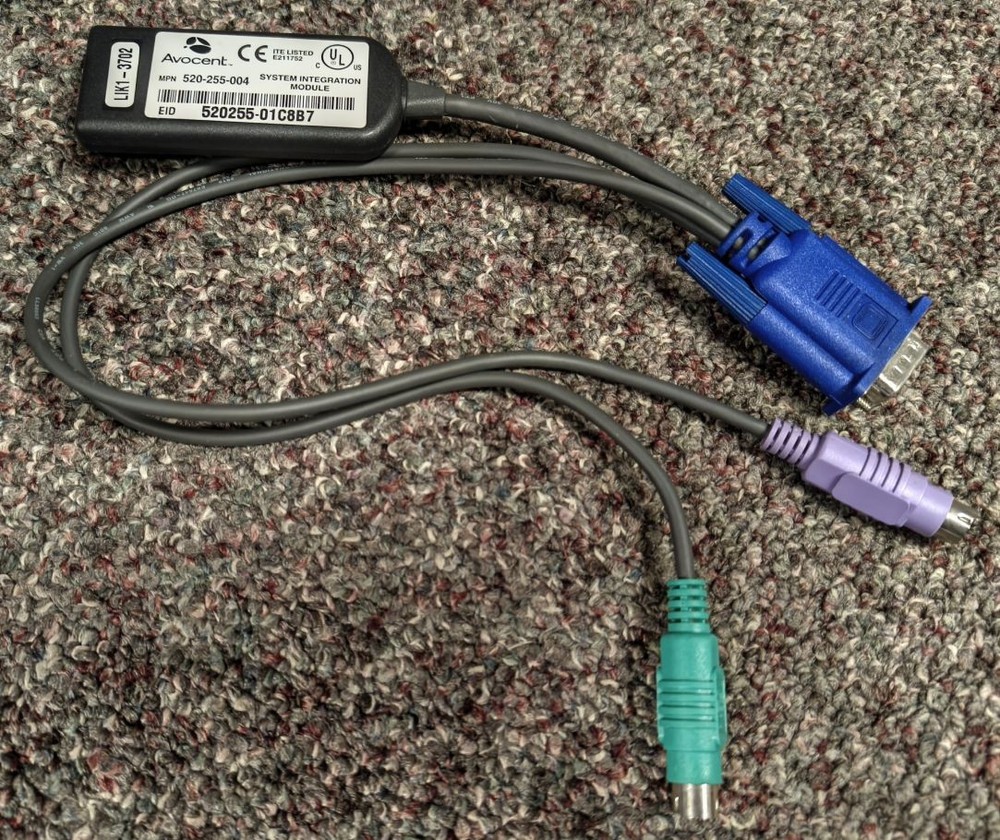 Avocent 520-255-004 KVM PS/2 System Integration Module