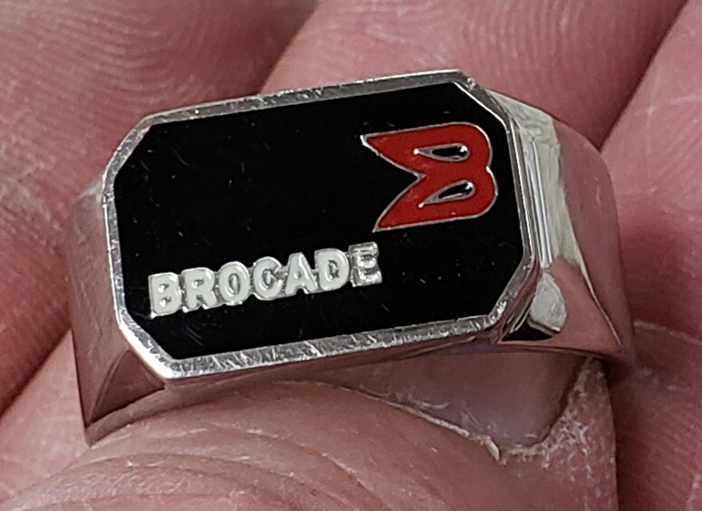 Brocade Communication Systems Company Ring Large Size 14.5 Now Broadcom Inc.