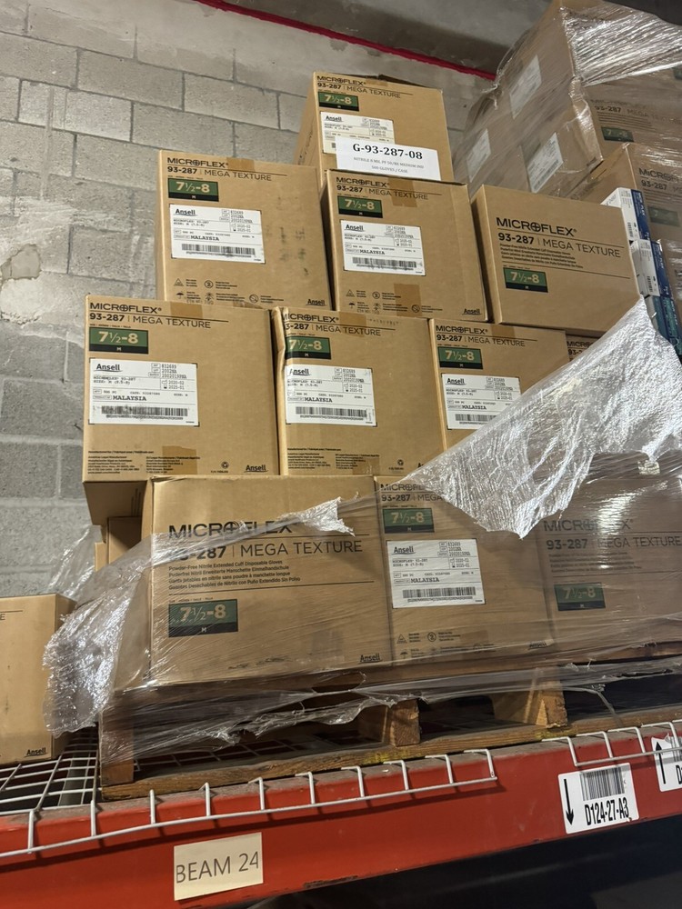ANSELL GLOVE MICROFLEX 93-287(50x10)*CASE* MEDIUM
