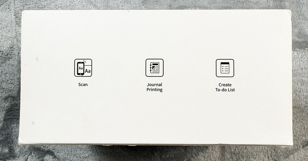 Phomemo M04S Mini Thermal Printer Pink Portable Bluetooth USB w/ Paper & Guide