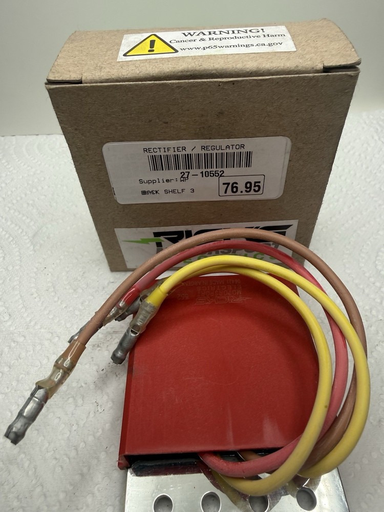 Ricks Electronics 10-552 /27-10552Rectifier And Regulator Fitment In Description