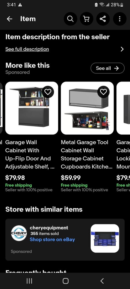 Metal Cabinet Wall Storage=see description