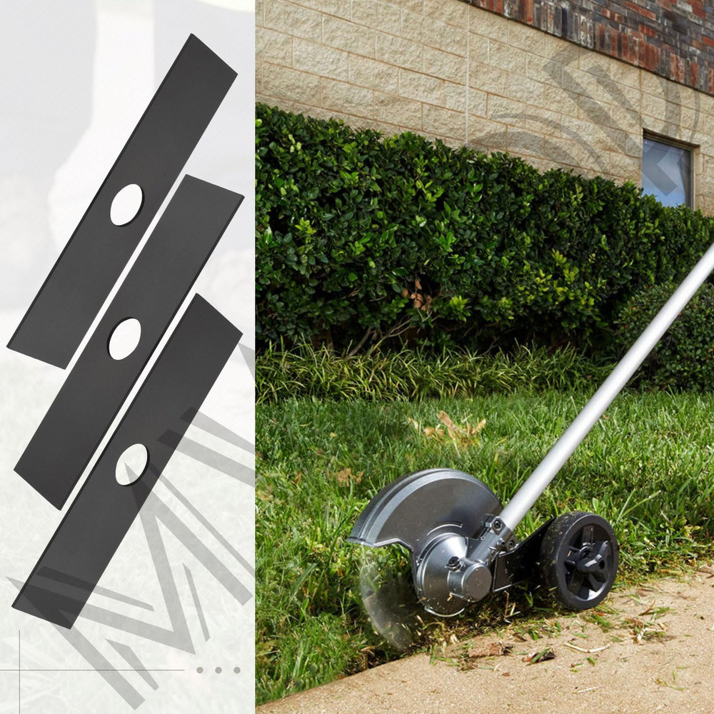 3-Pack 8" X 2" Multi-Head Edger Blade AEB0800 Compatible with EGO 56V Edger Mode