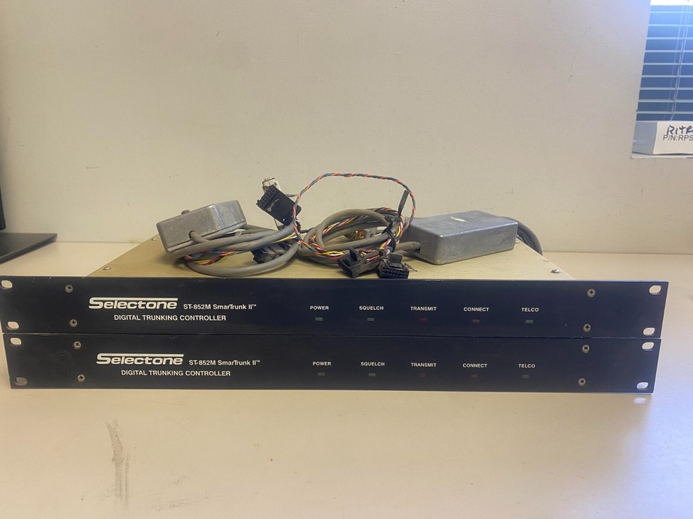 Selectstone ST852M SmarTrunk II Digital TRUNKING Controllers (LOT OF 2)
